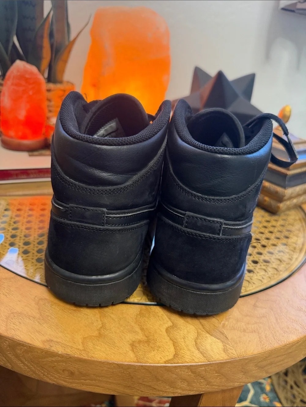 Nike Air Jordan 1 Mid Men's Sneakers - Black